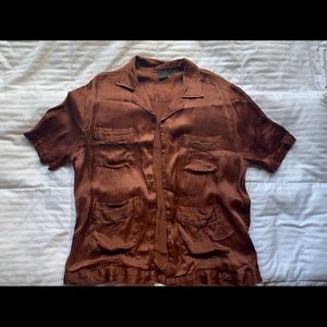 ASOS Silk button up shirt